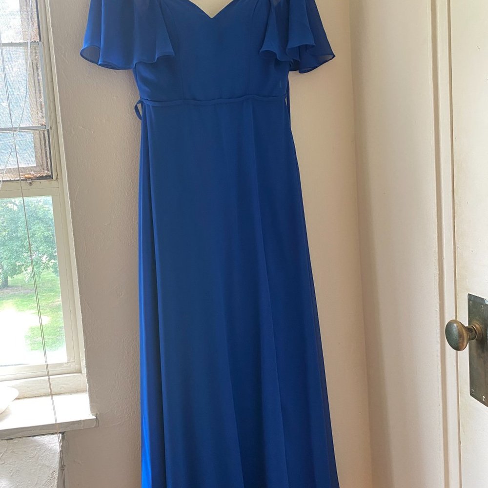 Mori Lee Chiffon Bridesmaid Dress